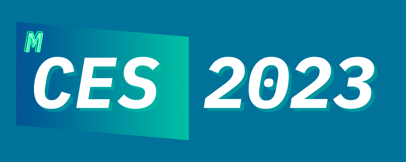 A banner for CES 2023 as covered by Matridox.